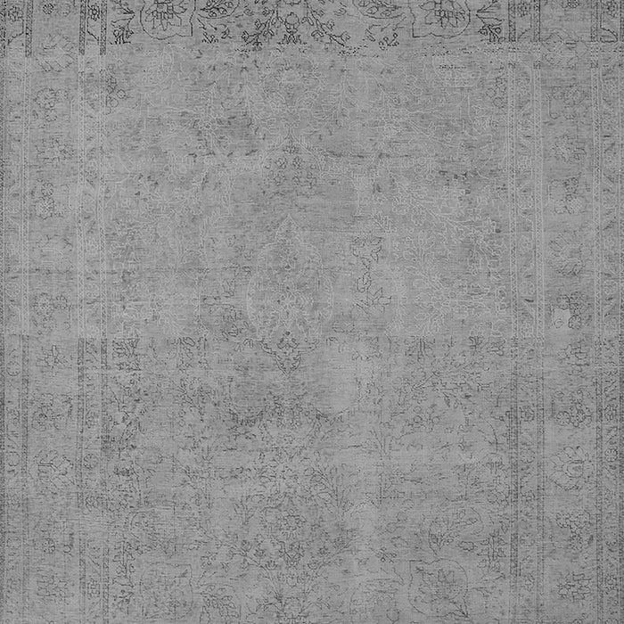 Machine Washable Oriental Gray Industrial Rug, wshurb2190gry