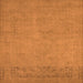 Square Oriental Orange Industrial Rug, urb2190org