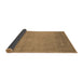 Sideview of Oriental Brown Industrial Rug, urb2190brn