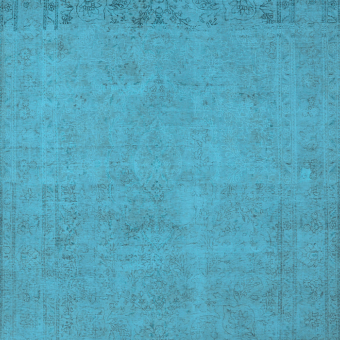 Oriental Light Blue Industrial Rug, urb2190lblu
