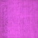 Square Oriental Pink Industrial Rug, urb2190pnk