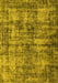 Oriental Yellow Industrial Rug, urb2191yw