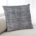 Lifestyle Image of Mid-Century Modern Urban Square Dark Gray Throw Pillow, 18 inch by 18 inch, pwurb2191