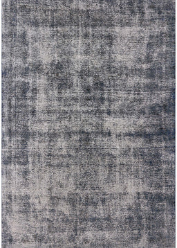 Mid-Century Modern Dark Gray Oriental Rug, urb2191