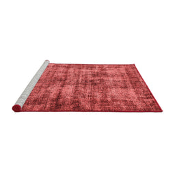 Industrial Red Washable Rugs