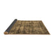 Sideview of Oriental Brown Industrial Rug, urb2191brn