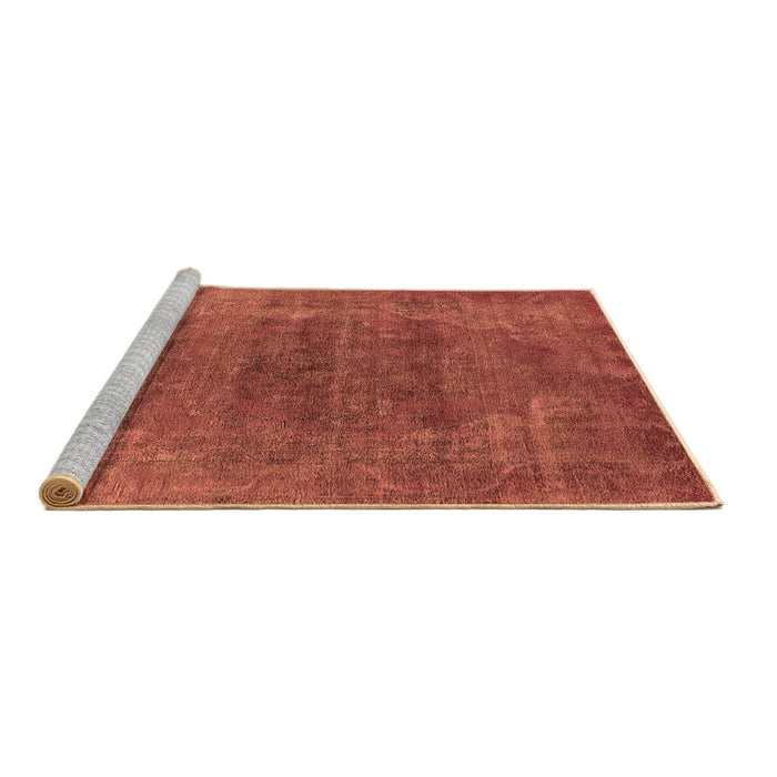 Sideview of Machine Washable Oriental Brown Industrial Rug, wshurb2192brn