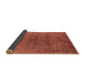 Sideview of Oriental Brown Industrial Rug, urb2192brn