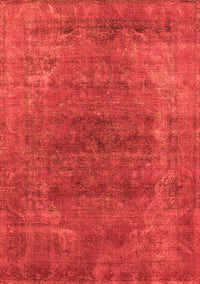 Oriental Orange Industrial Rug, urb2192org