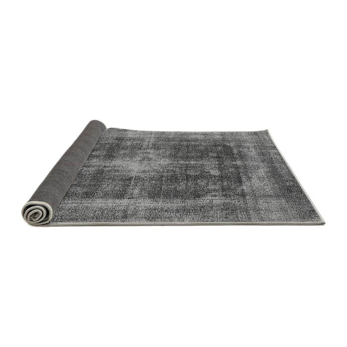 Sideview of Oriental Gray Industrial Rug, urb2193gry