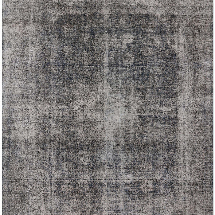Machine Washable Industrial Modern Gray Rug, wshurb2193