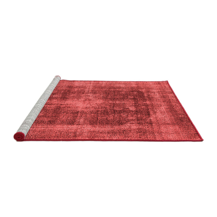 Industrial Red Washable Rugs