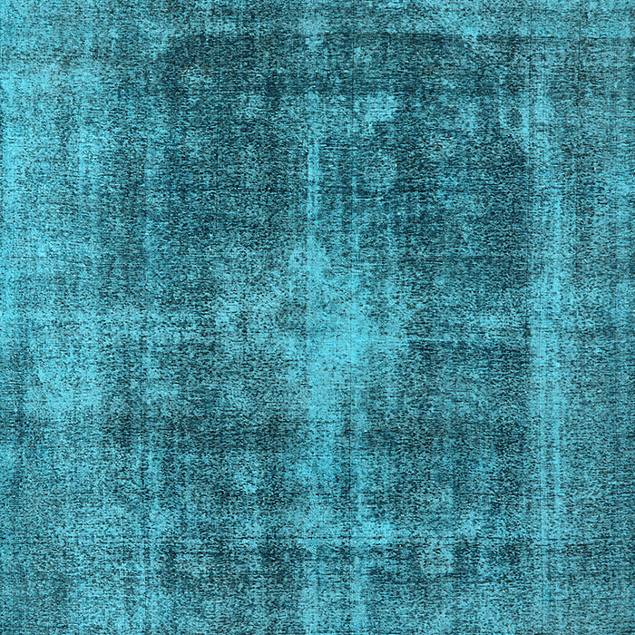 Machine Washable Oriental Light Blue Industrial Rug, wshurb2193lblu