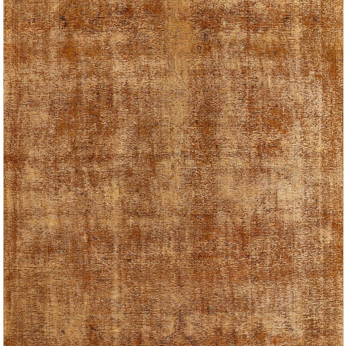 Mid-Century Modern Mahogany Brown Oriental Rug, urb2194