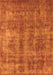 Oriental Orange Industrial Rug, urb2194org