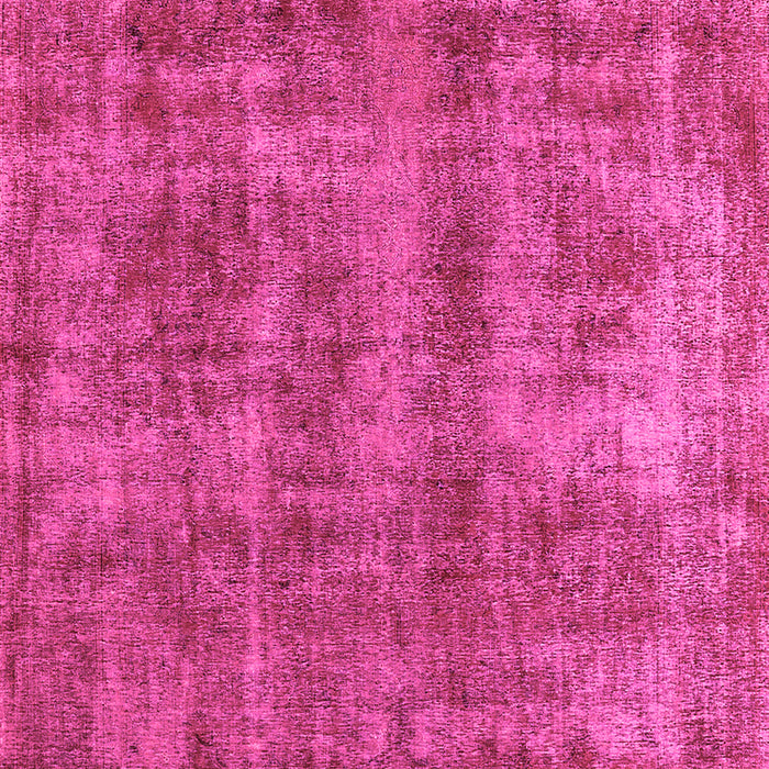 Machine Washable Oriental Pink Industrial Rug, wshurb2194pnk