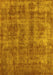 Oriental Yellow Industrial Rug, urb2194yw