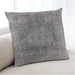 Lifestyle Image of Mid-Century Modern Urban Square Cloudy Gray Throw Pillow, 18 inch by 18 inch, pwurb2195