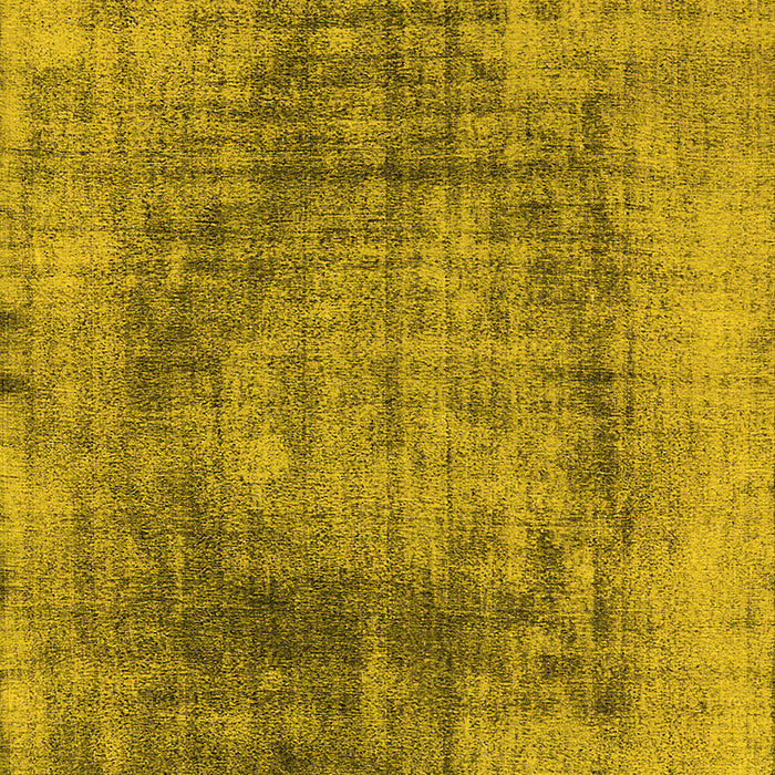 Machine Washable Oriental Yellow Industrial Rug, wshurb2195yw