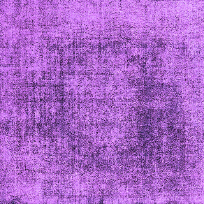 Square Machine Washable Oriental Purple Industrial Area Rugs, wshurb2195pur