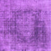 Square Oriental Purple Industrial Rug, urb2195pur