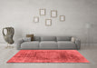 Industrial Red Washable Rugs