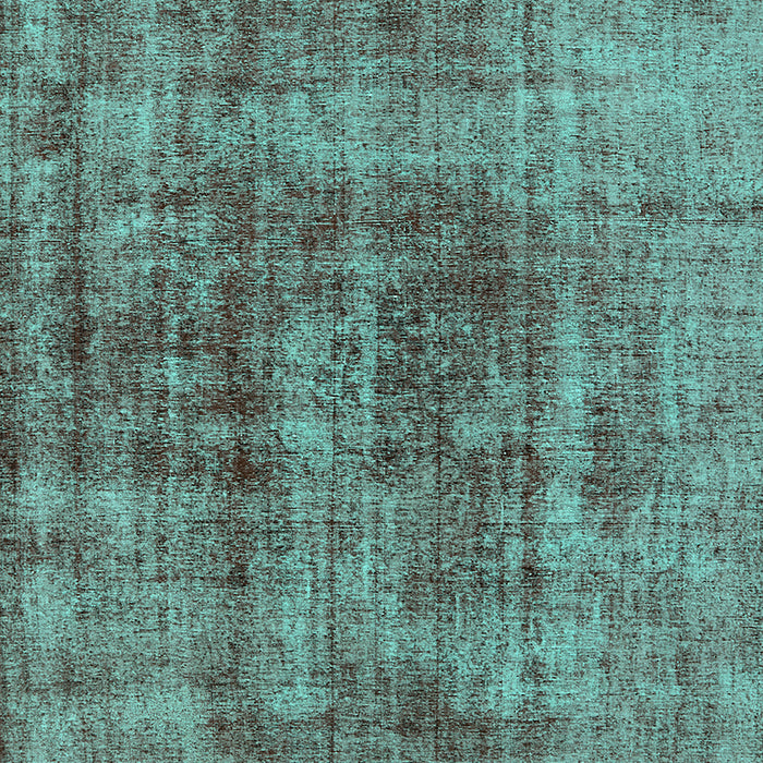 Machine Washable Oriental Turquoise Industrial Area Rugs, wshurb2196turq
