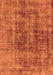 Oriental Orange Industrial Rug, urb2196org