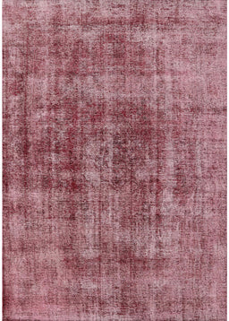 Mid-Century Modern Light Coral Pink Oriental Rug, urb2196