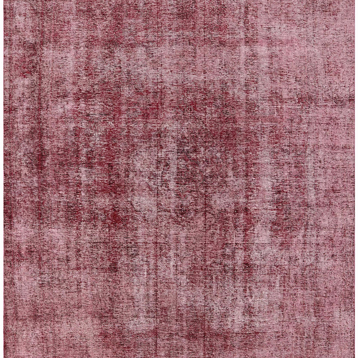 Mid-Century Modern Light Coral Pink Oriental Rug, urb2196