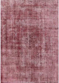 Machine Washable Industrial Modern Light Coral Pink Rug, wshurb2196