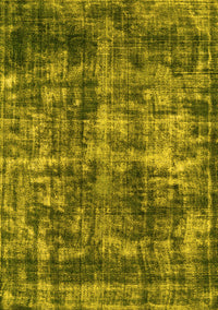 Oriental Yellow Industrial Rug, urb2197yw