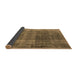 Sideview of Oriental Brown Industrial Rug, urb2198brn