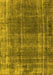 Oriental Yellow Industrial Rug, urb2198yw