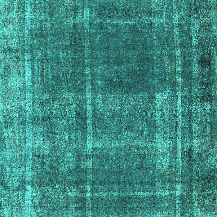 Oriental Turquoise Industrial Rug, urb2198turq