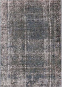 Machine Washable Industrial Modern Gray Rug, wshurb2198
