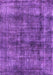 Machine Washable Oriental Purple Industrial Area Rugs, wshurb2199pur