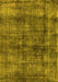 Oriental Yellow Industrial Rug, urb2199yw