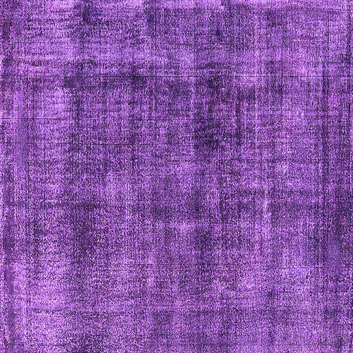 Square Machine Washable Oriental Purple Industrial Area Rugs, wshurb2199pur