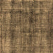 Square Oriental Brown Industrial Rug, urb2199brn