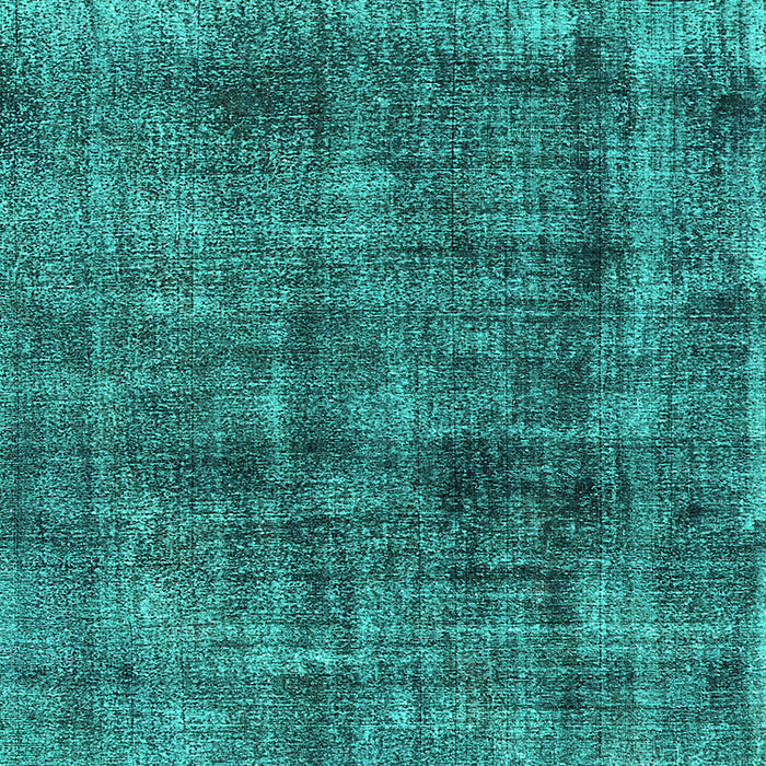 Machine Washable Oriental Turquoise Industrial Area Rugs, wshurb2199turq