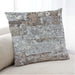 Lifestyle Image of Mid-Century Modern Urban Square Gray Throw Pillow, 18 inch by 18 inch, pwurb21