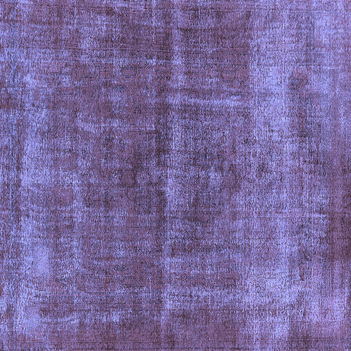 Square Oriental Blue Industrial Rug, urb2200blu