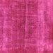 Square Oriental Pink Industrial Rug, urb2200pnk