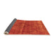 Sideview of Oriental Orange Industrial Rug, urb2200org