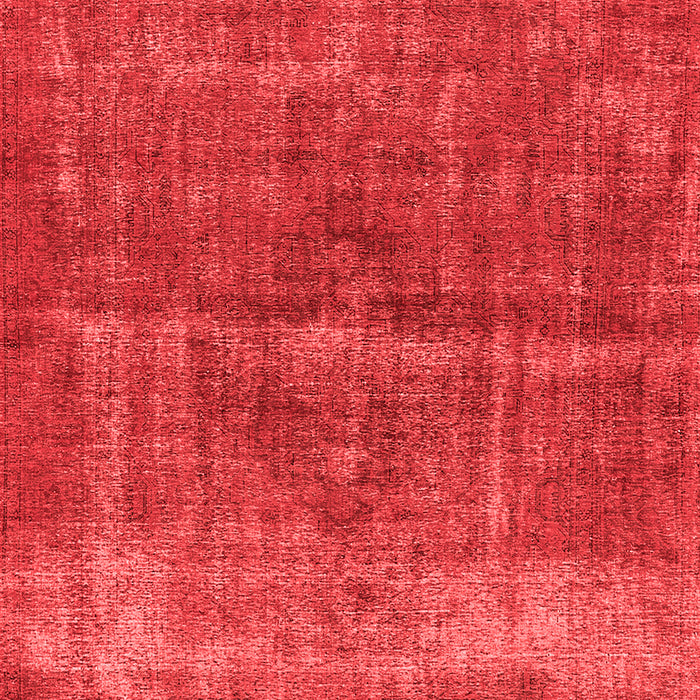 Machine Washable Oriental Red Industrial Rug, wshurb2200red