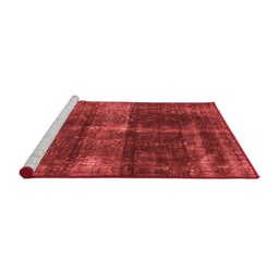 Industrial Red Washable Rugs
