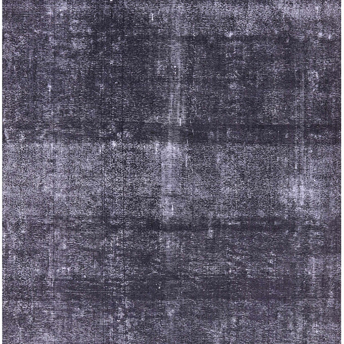 Mid-Century Modern Charcoal Blue Oriental Rug, urb2201