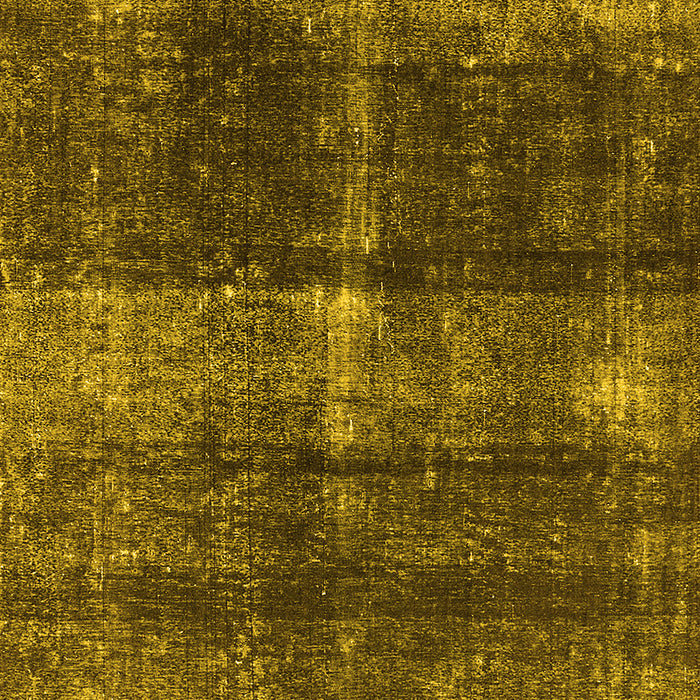 Machine Washable Oriental Yellow Industrial Rug, wshurb2201yw