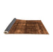 Sideview of Oriental Orange Industrial Rug, urb2201org